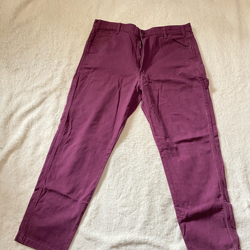 Dickies Men's/women’s Maroon cargo